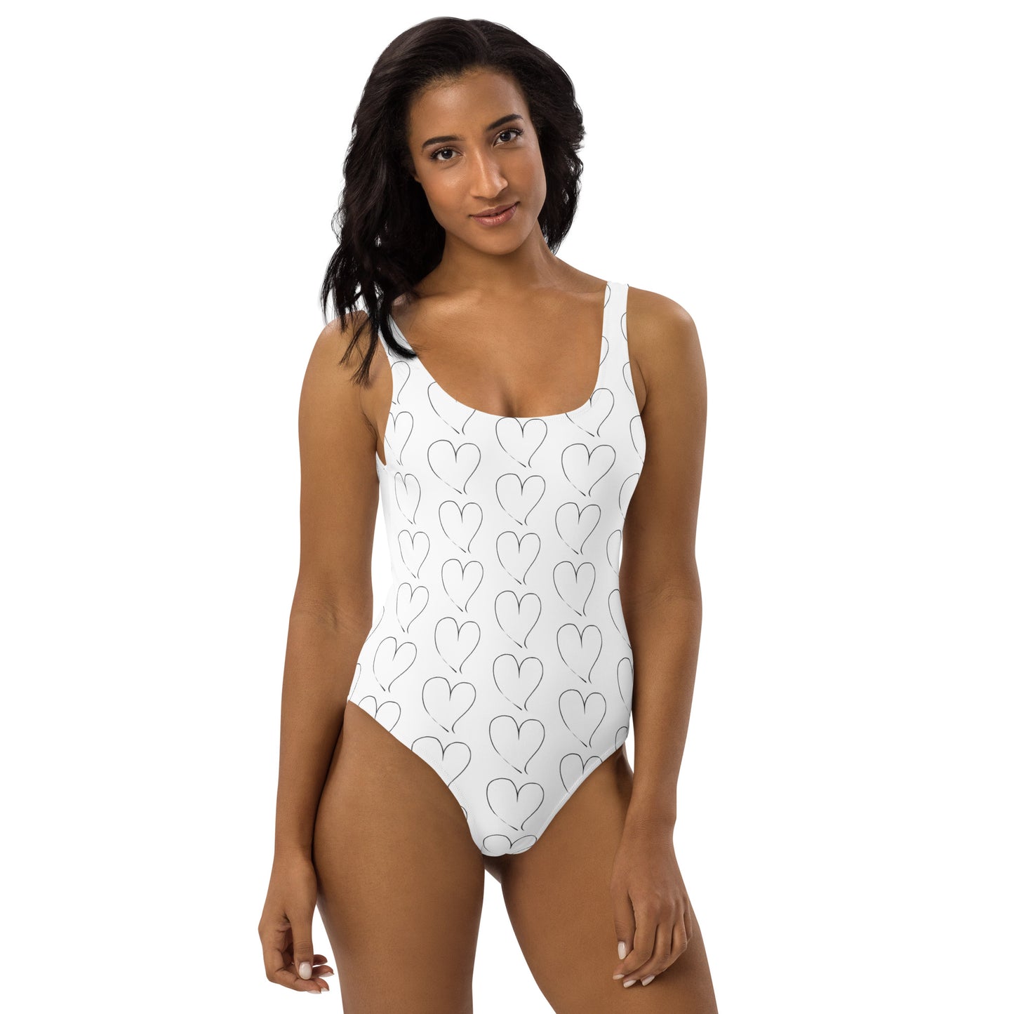 Hearts One-Piece Swimsuit