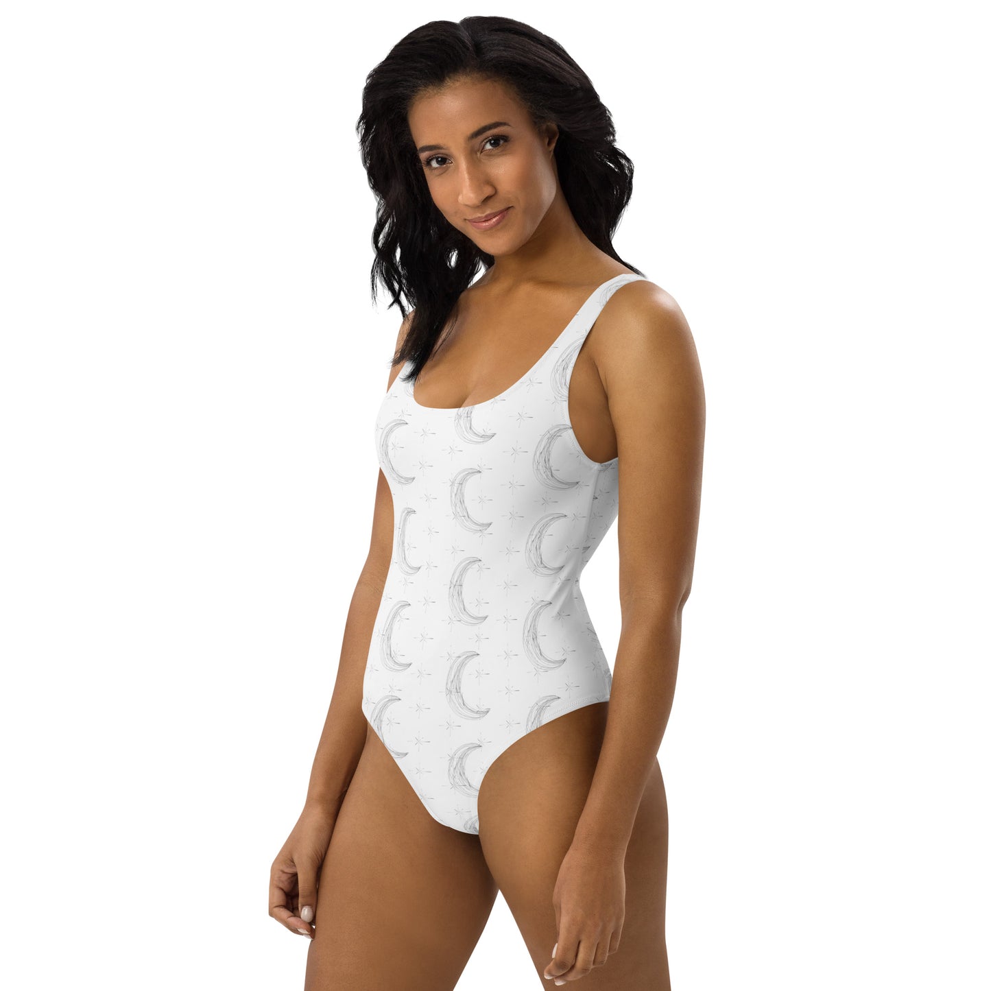 Moon and Stars One-Piece Swimsuit