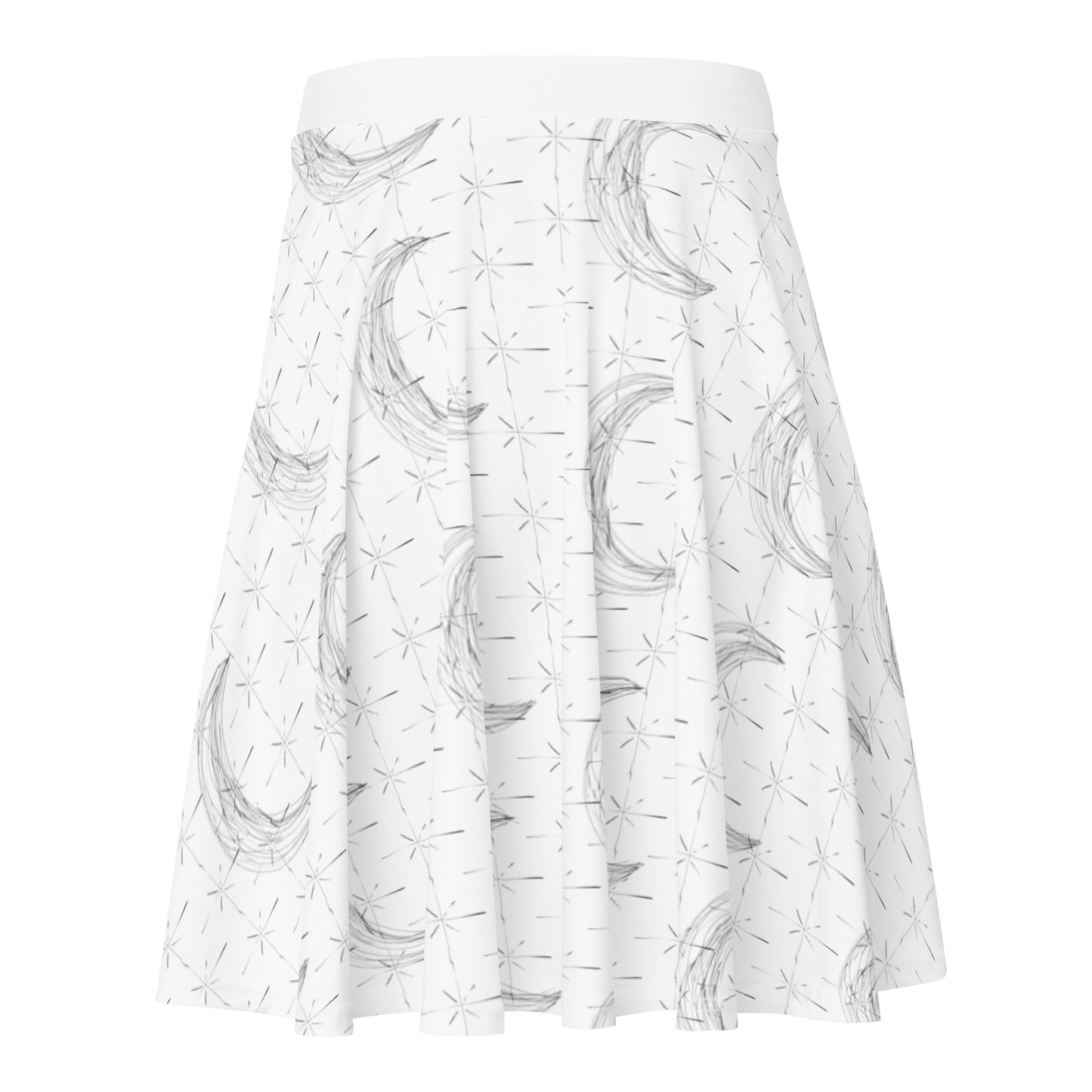 Moons and Stars Skater Skirt