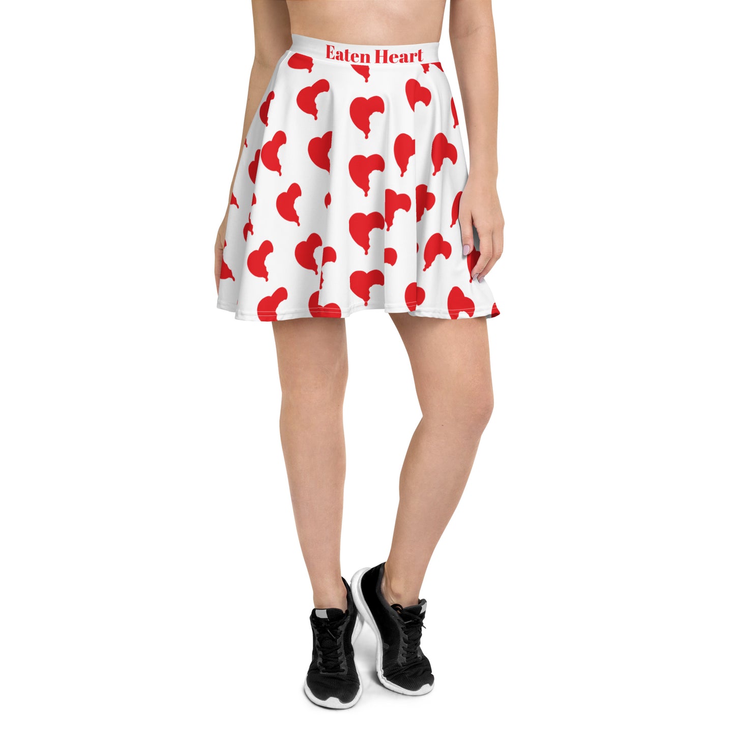 Eaten Heart Skater Skirt