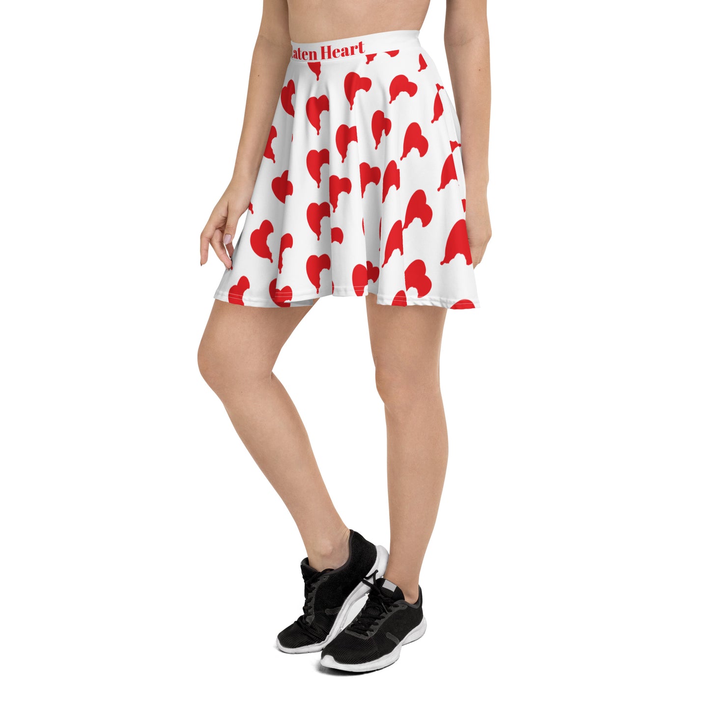 Eaten Heart Skater Skirt