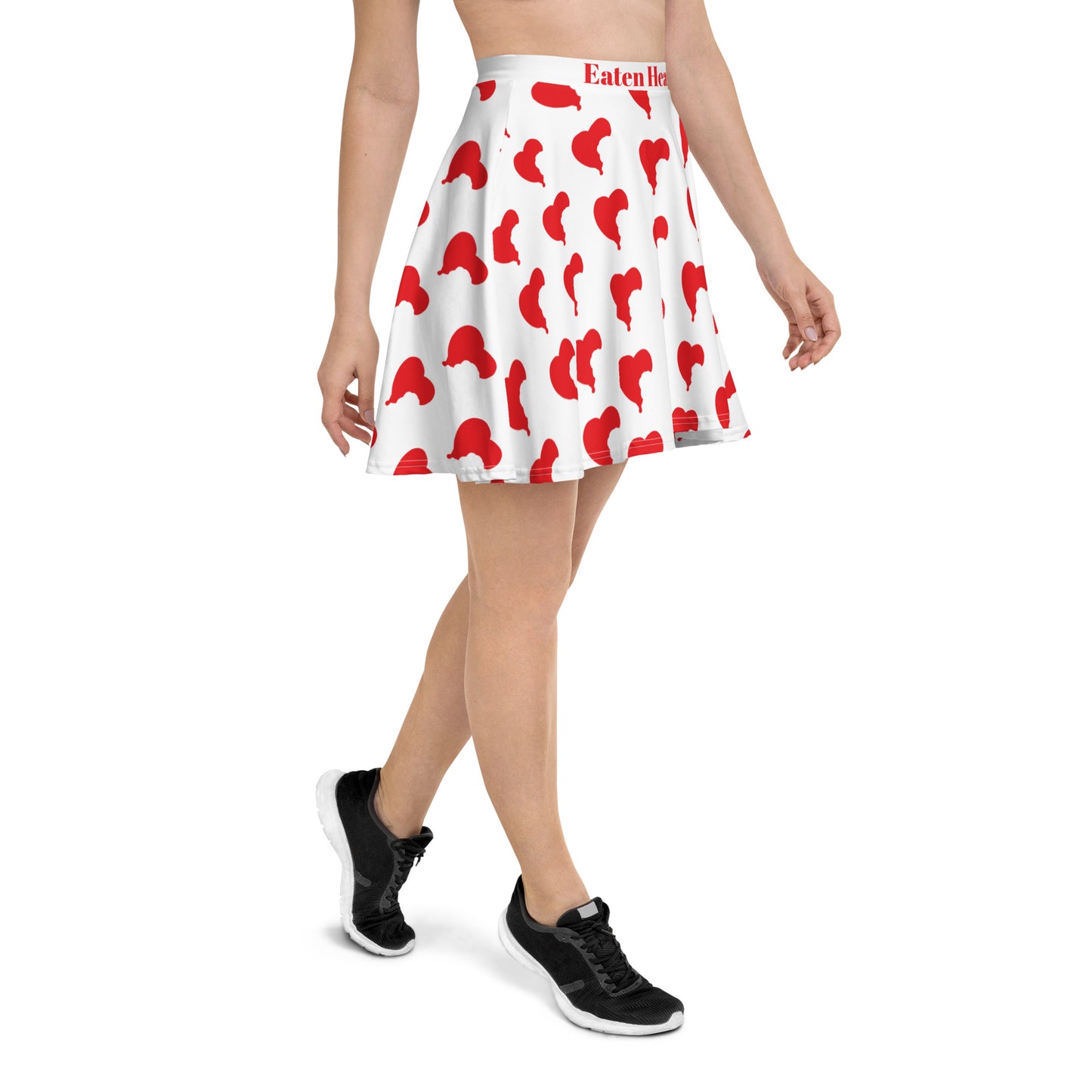 Eaten Heart Skater Skirt