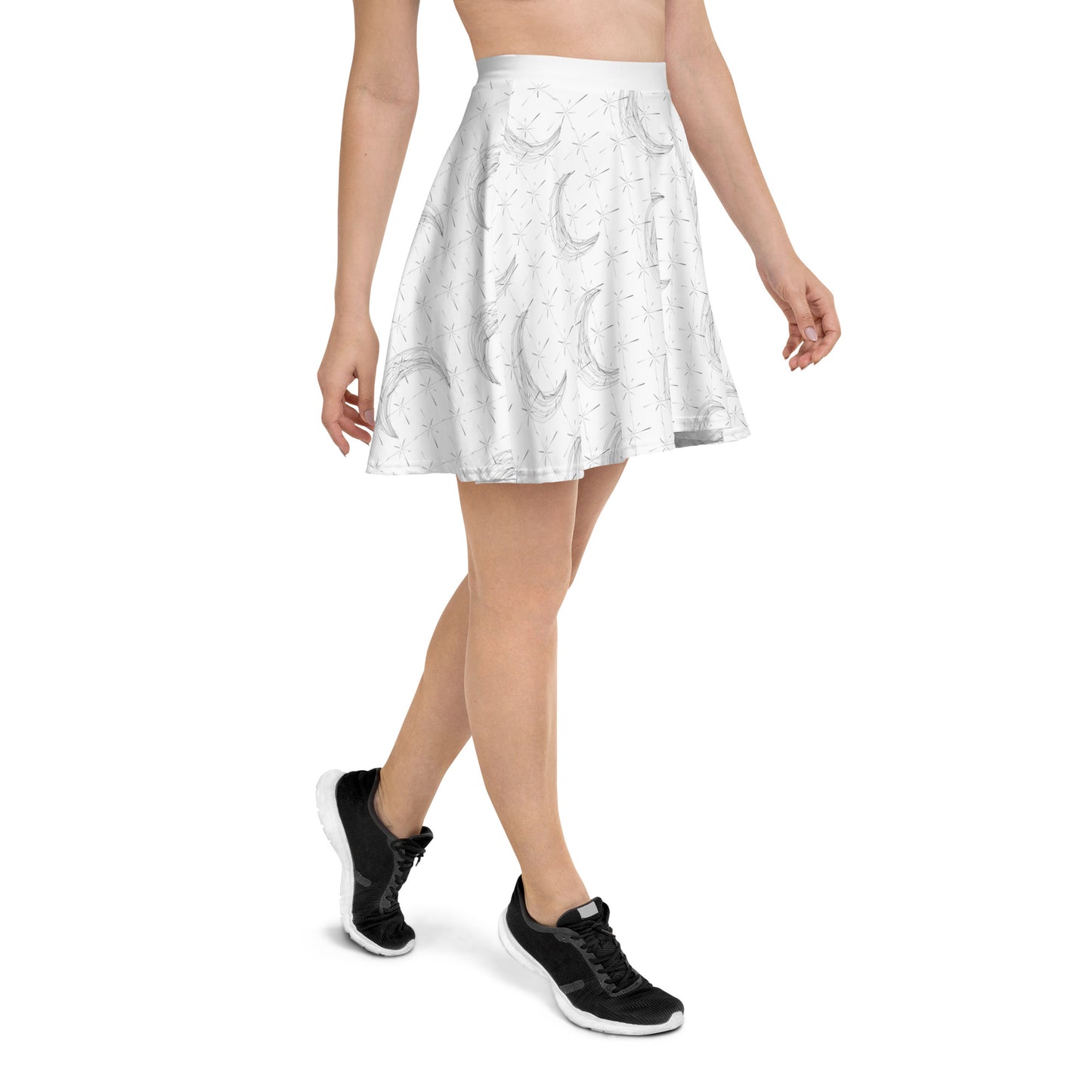 Moons and Stars Skater Skirt