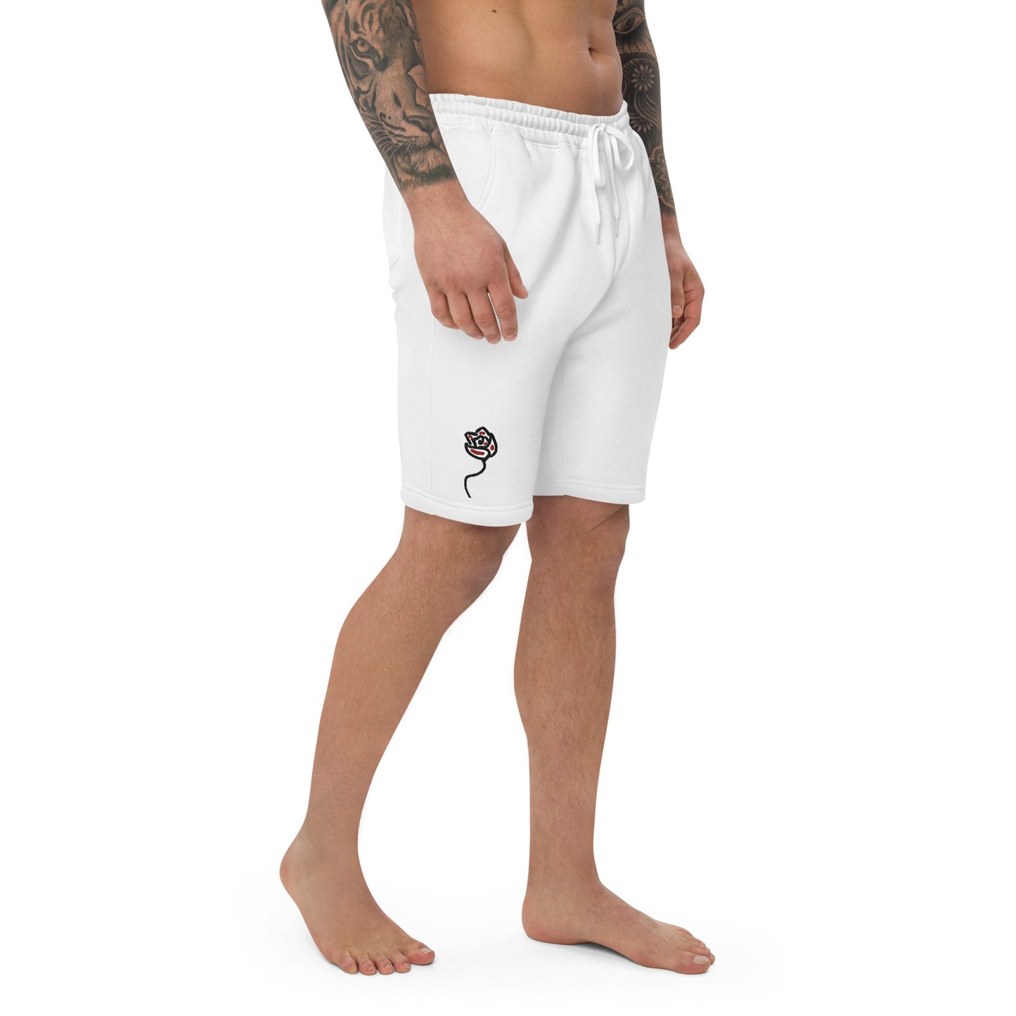 Red Rose Men's fleece shorts