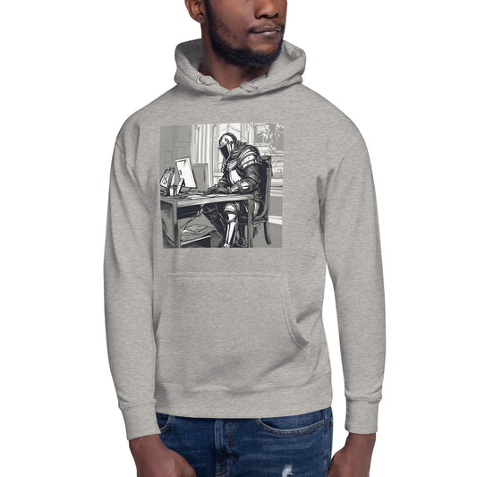 Armoured Knight at Work Unisex Hoodie