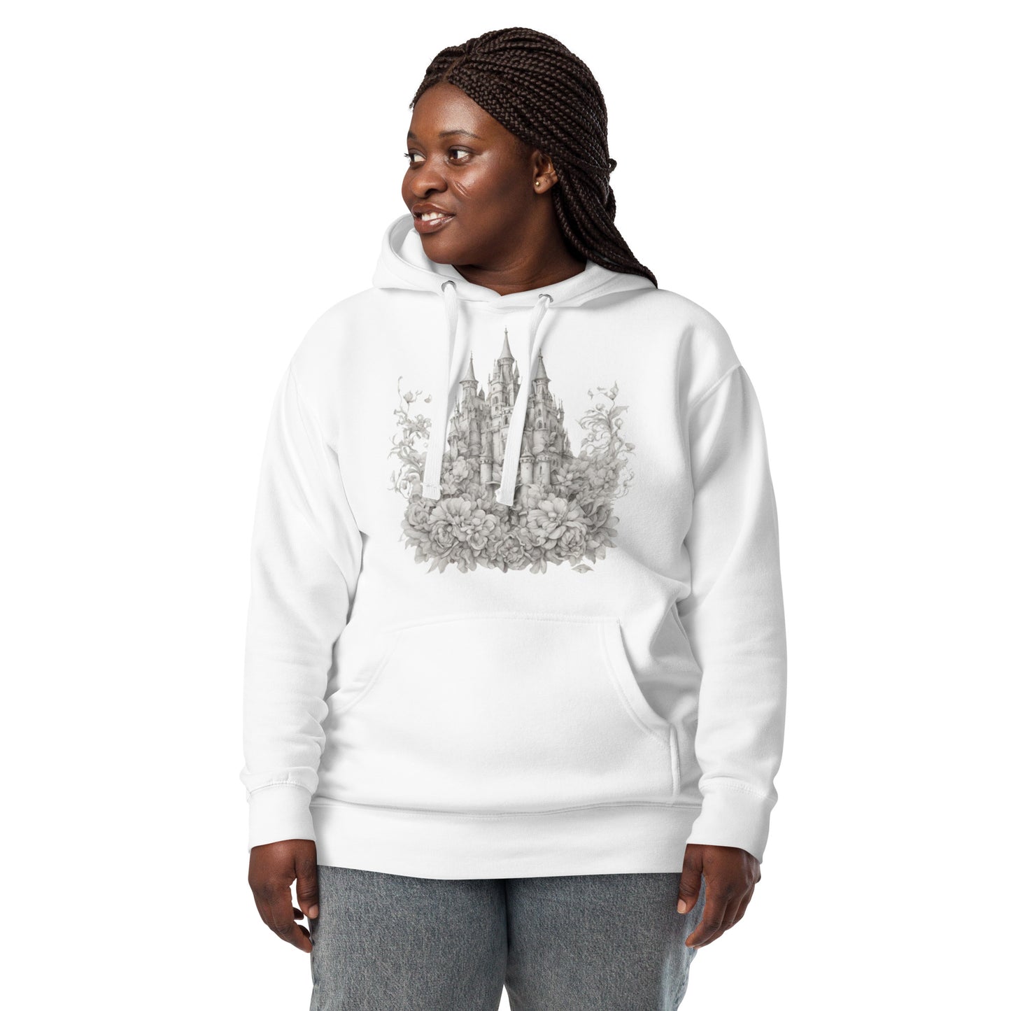 Castle Sketch Unisex Hoodie