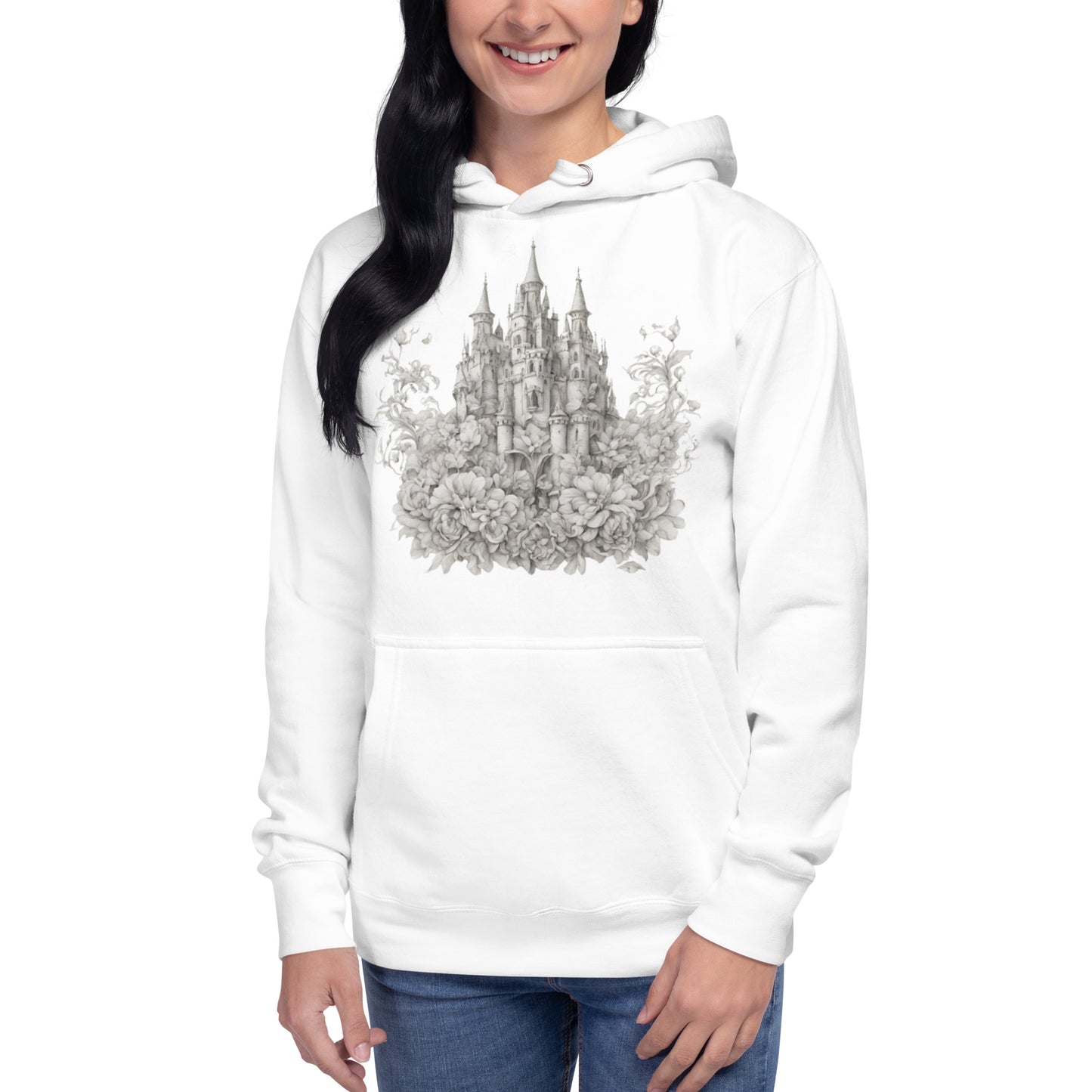 Castle Sketch Unisex Hoodie