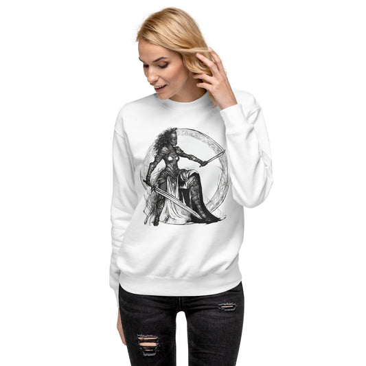 Powerful Queen Unisex Premium Sweatshirt