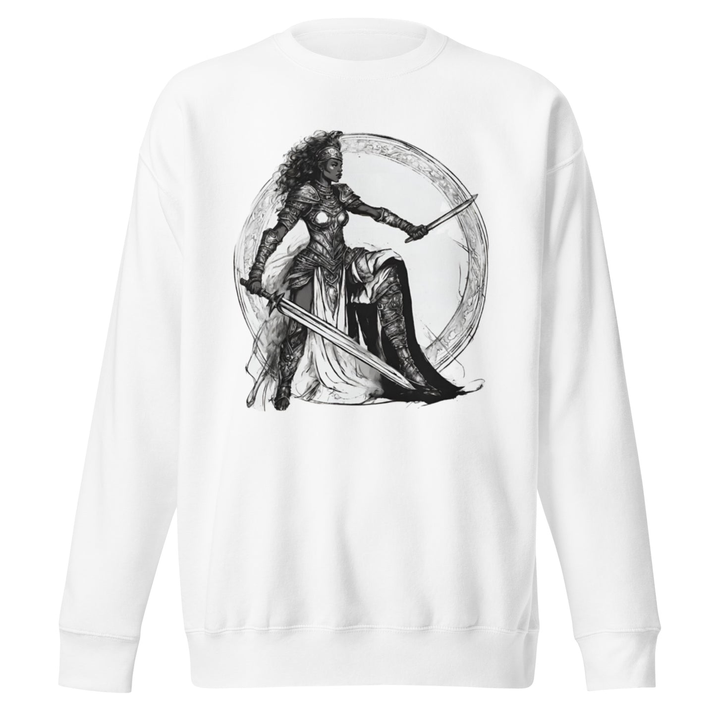 Powerful Queen Unisex Premium Sweatshirt