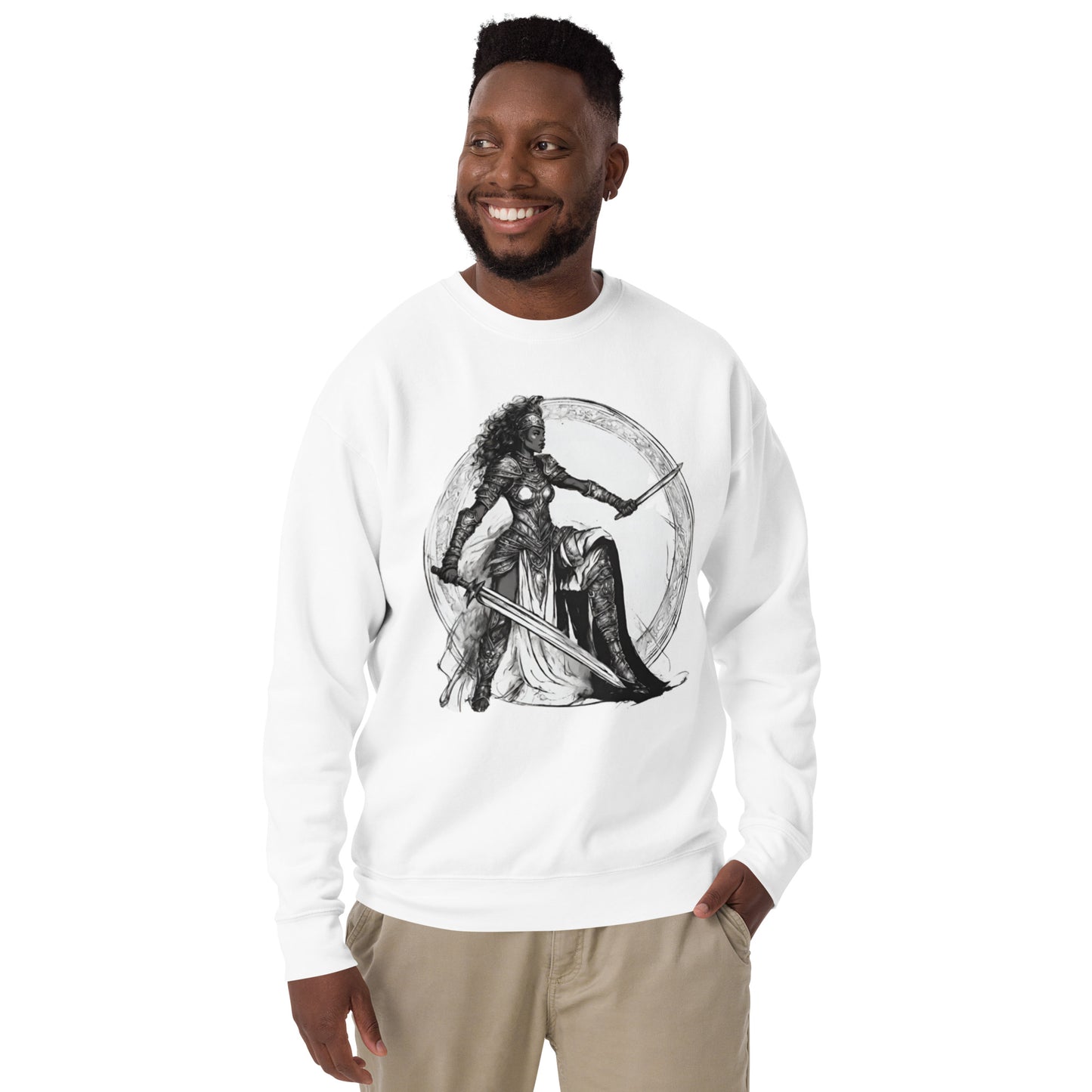 Powerful Queen Unisex Premium Sweatshirt